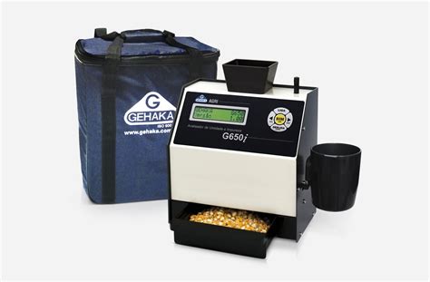 medidor de umidade de grãos digital gehaka g650i|G650i Portable grain moisture and impurity analyzer .